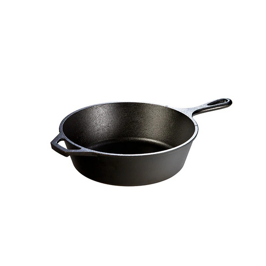 10-Inch Deep Cast Iron Skillet – Krucible Kitchen