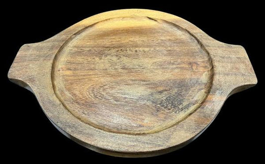 Premium Wooden Serving Bases | Square, Rectangle & Round Boards by Krucible