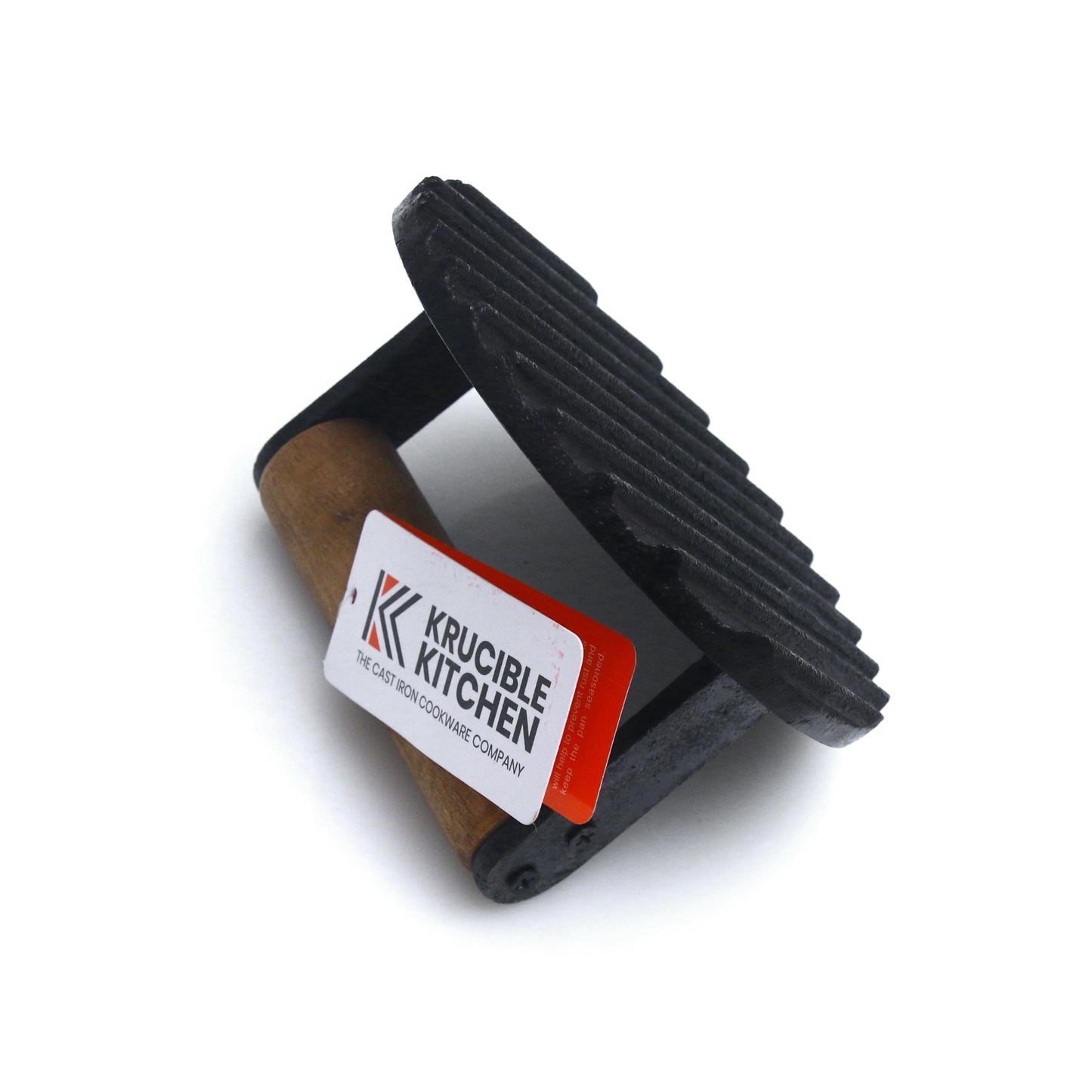 Burger Press, Cast Iron Krucible Kitchen Seasoned