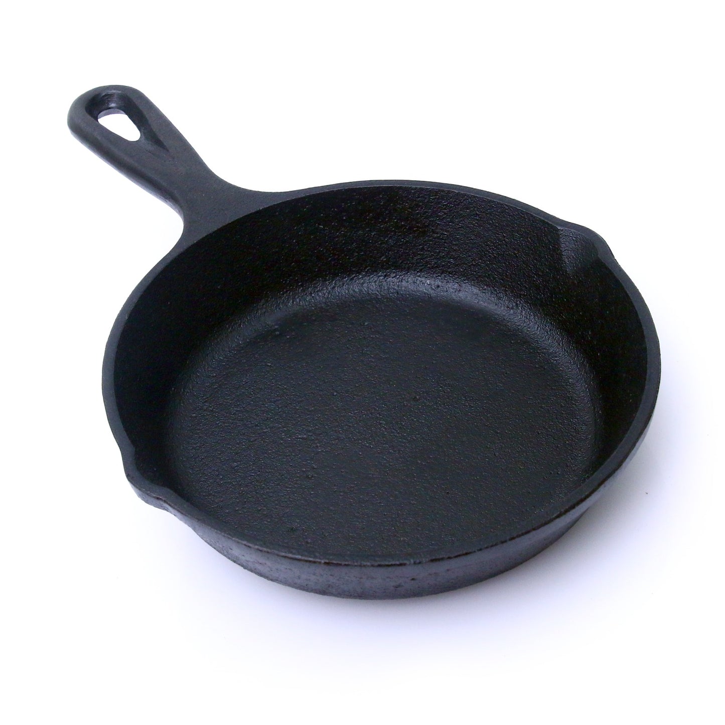 Skillet 6.25 In (16 CM) Cast Iron Krucible Kitchen Seasoned Frying Pan