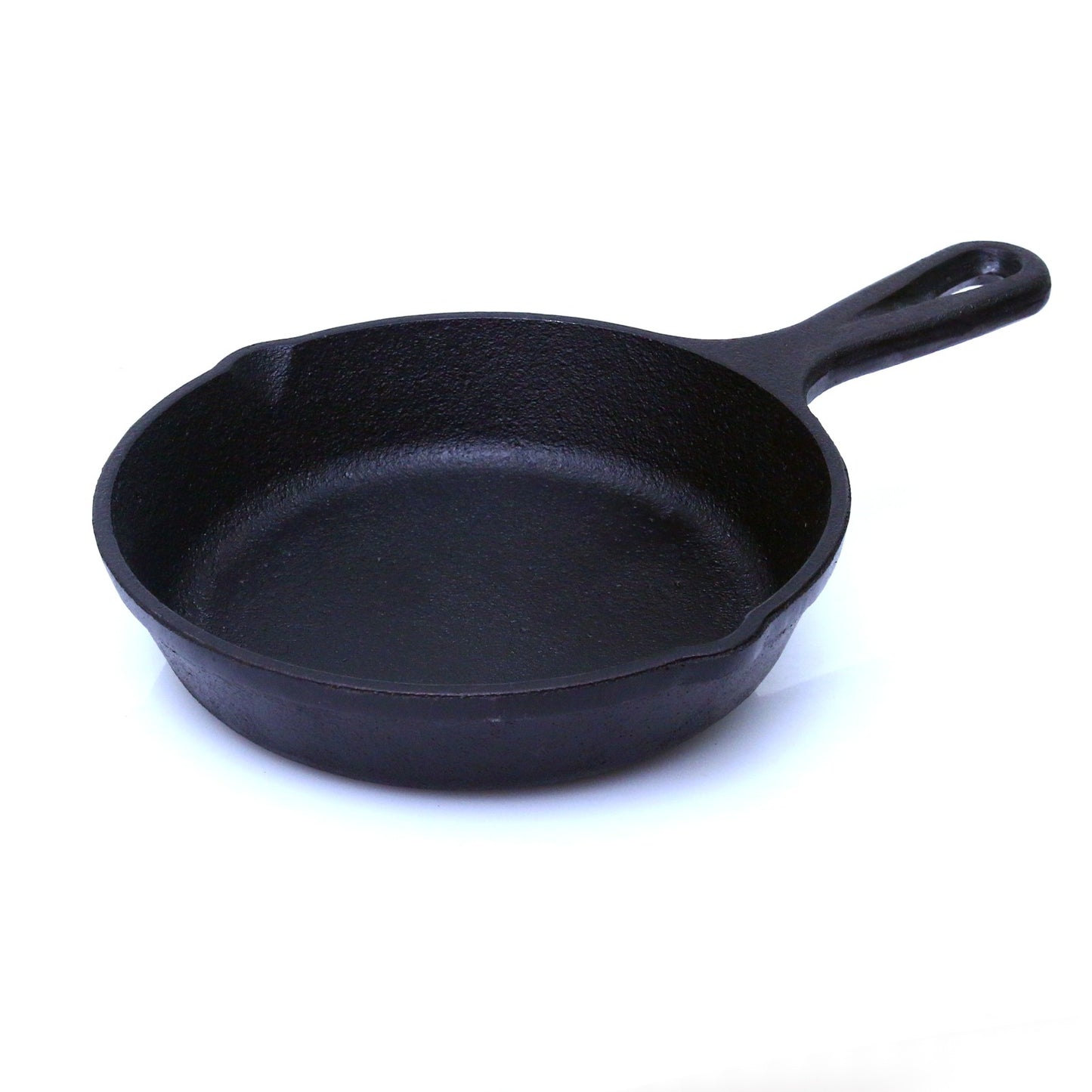 Cast Iron Skillet 6.25 Inch (16 CM) Naturally Non Stick, Seasoned. Krucible Kitchen, Frying Pan