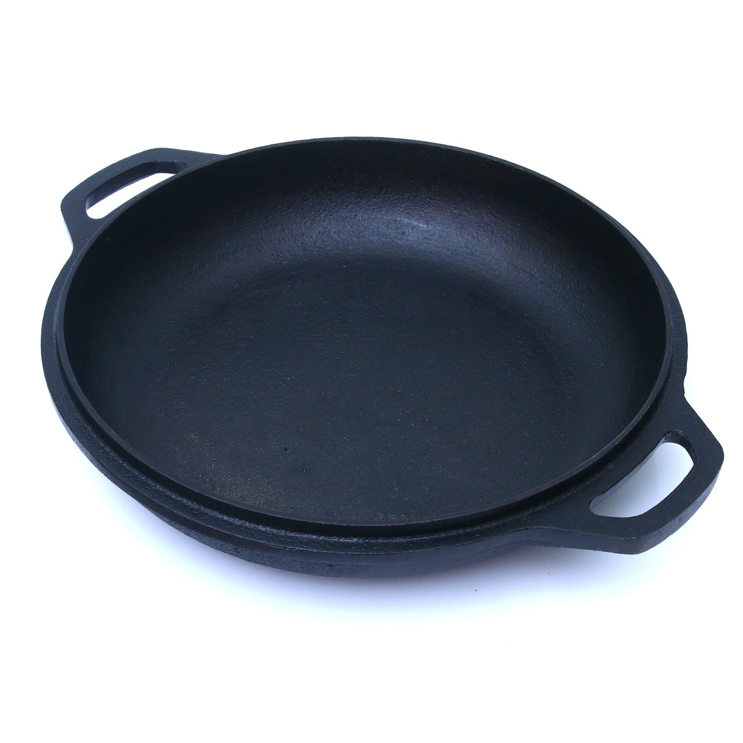 Skillet 9.5 In (24 CM) Cast Iron Krucible Kitchen Seasoned Frying Pan