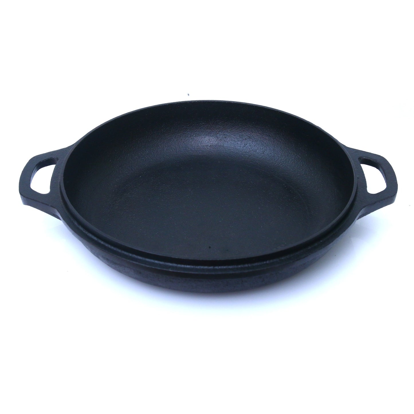 Skillet 9.5 In (24 CM) Cast Iron Krucible Kitchen Seasoned Frying Pan