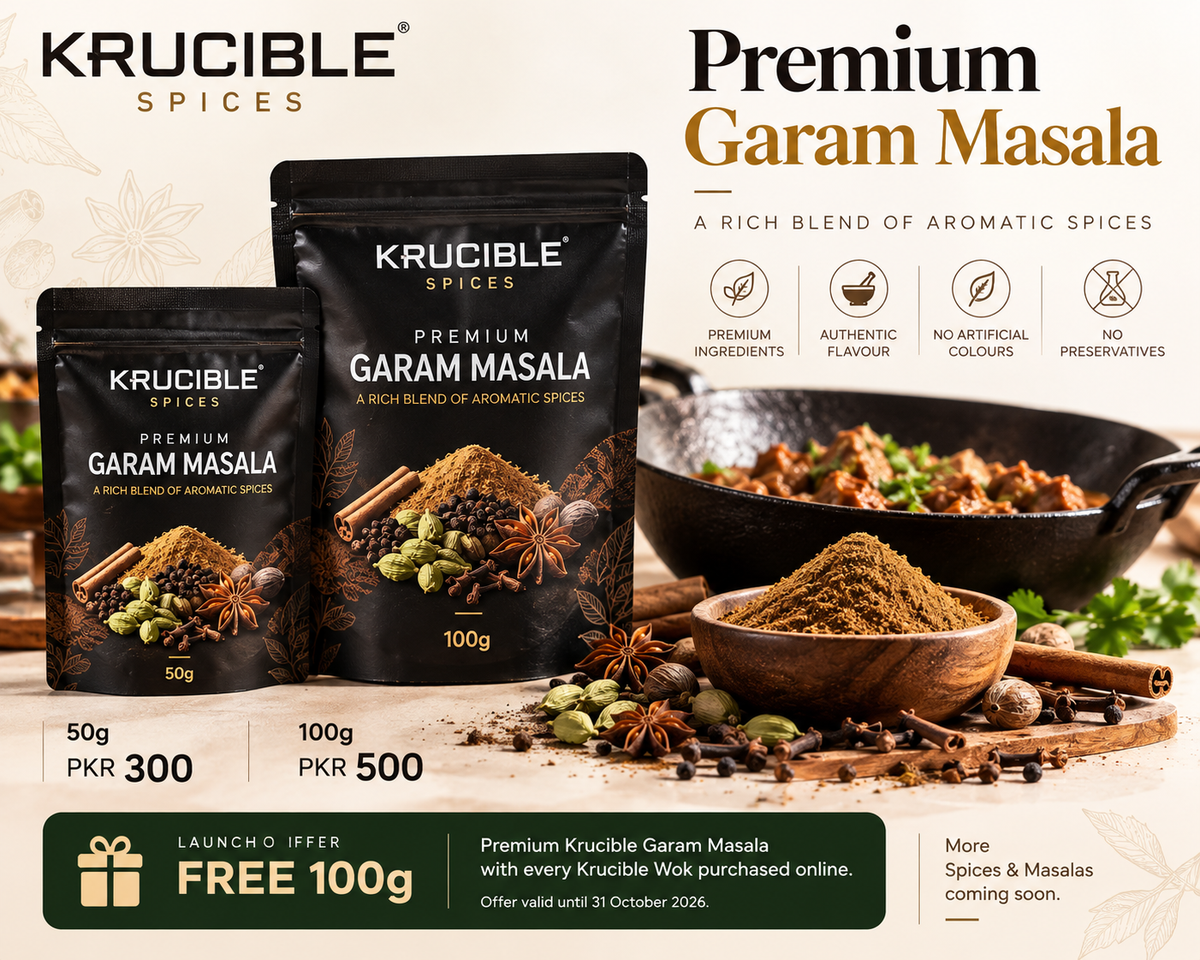 Premium Garam Masala 100g – Krucible Spices