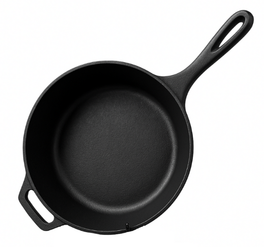 10-Inch Deep Cast Iron Skillet – Krucible Kitchen