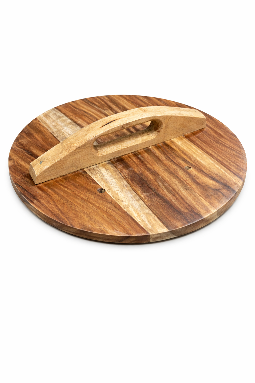 Handcrafted Wooden Lid for Cast Iron Skillets & Woks