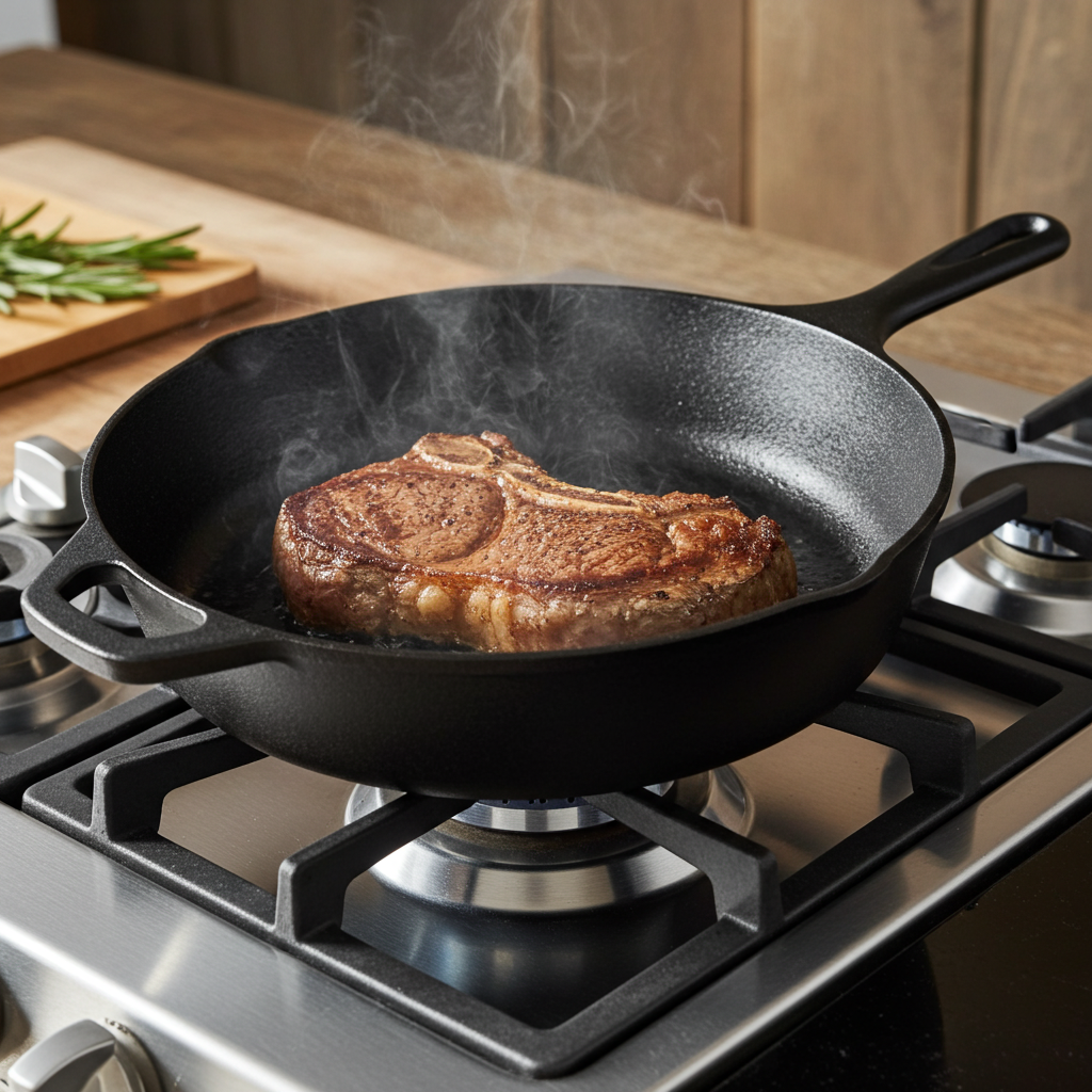 10-Inch Cast Iron Skillet – Krucible Kitchen