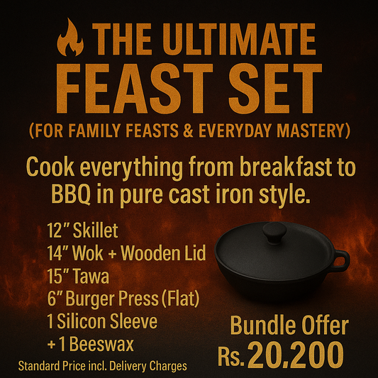 The Ultimate Feast Set – 11.11 Cast Iron Bundle Offer | Krucible Kitchen