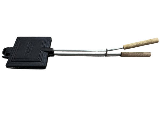 Sandwich Maker Cooker, Cast Iron Krucible Kitchen Seasoned