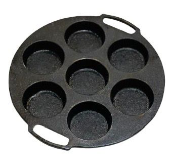 Cast Iron Muffin Pan Round