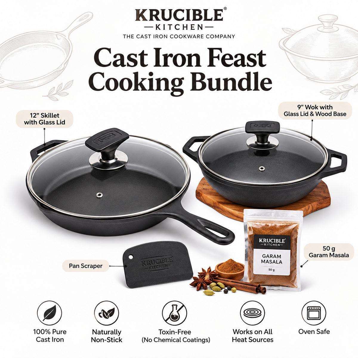 Cast Iron Feast Bundle