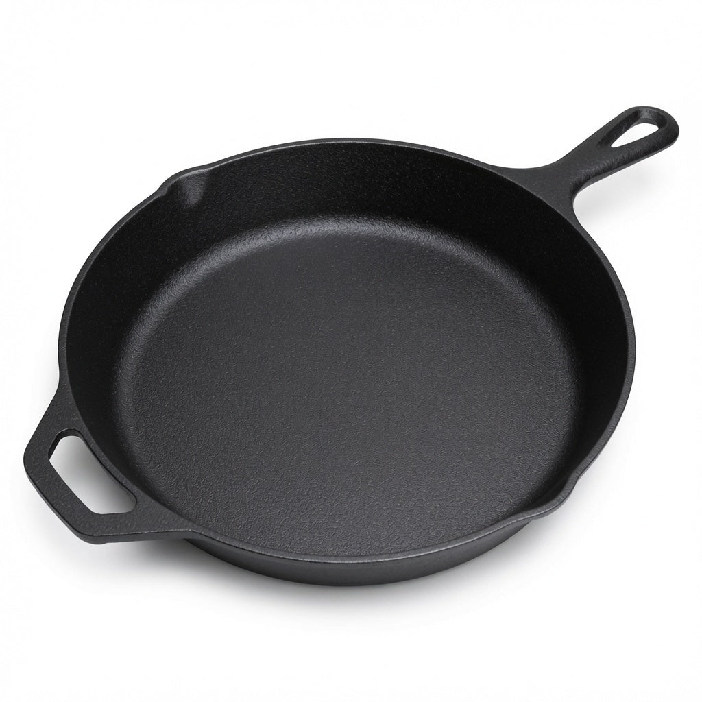 12-Inch Cast Iron Skillet – Krucible Kitchen