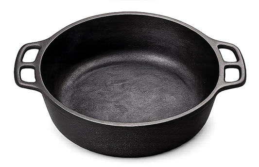 Cast Iron Pot 9 Qt Pre-Seasoned - Krucible Kitchen