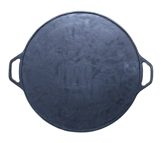 Tawa 15 Inch (38 CM) Classic, Cast Iron Krucible Kitchen Seasoned