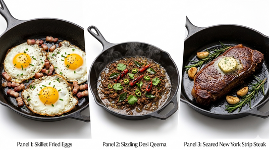 10-Inch Cast Iron Skillet – Krucible Kitchen