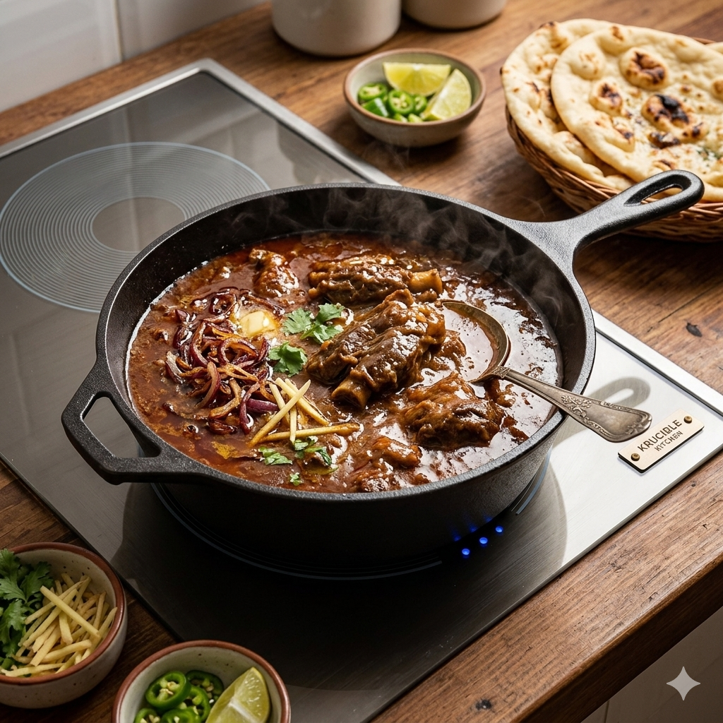 10-Inch Deep Cast Iron Skillet – Krucible Kitchen