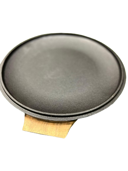 Sizzler 12.5" (31 CM) Round 2in1, Cast Iron Krucible Kitchen