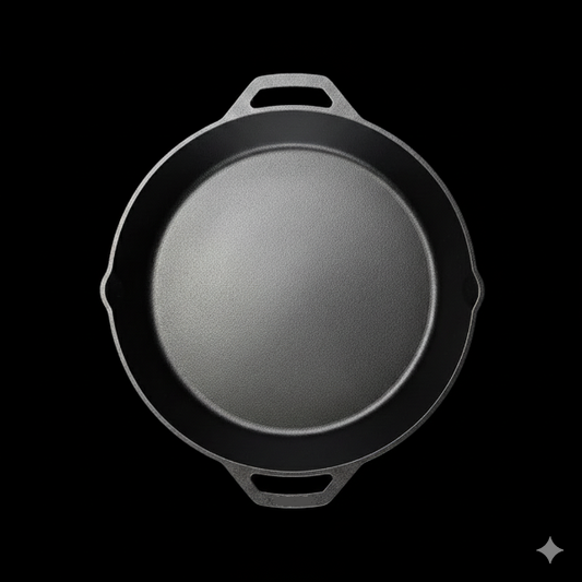 Krucible Kitchen Cast Iron Skillet