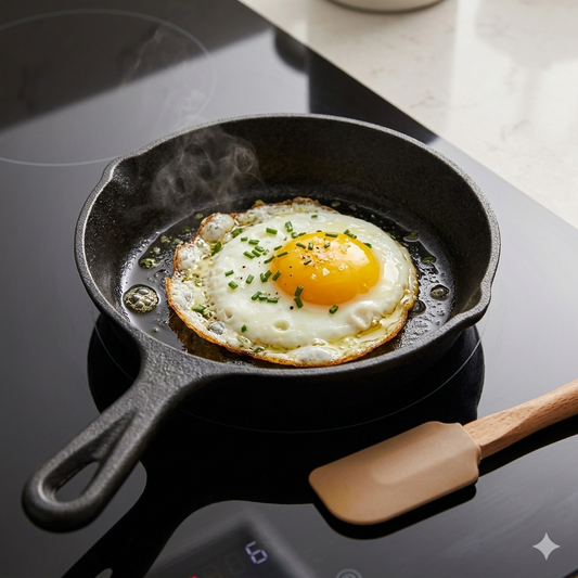 6.25-Inch Cast Iron Skillet – Krucible Kitchen
