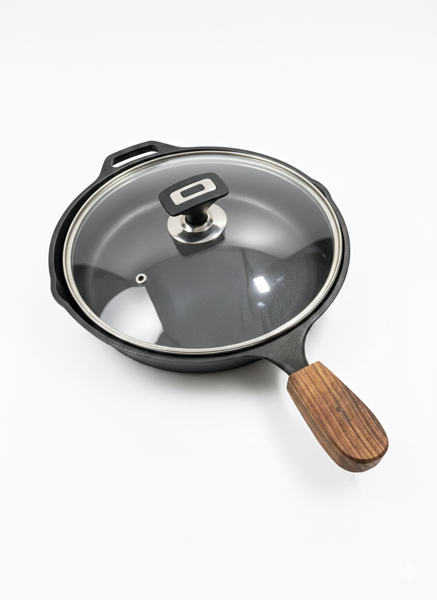 10-Inch Cast Iron Skillet – Krucible Kitchen