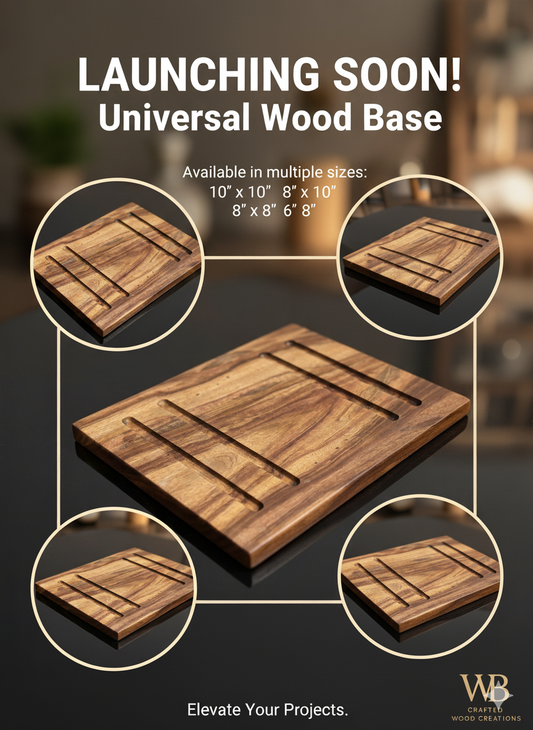 Wooden Serving Bases & Boards Krucible